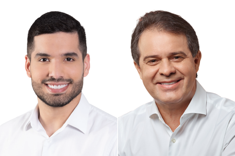 Pesquisa revela um cenário ainda indefinido entre André Fernandes e Evandro Leitão. (Foto: Reprodução)